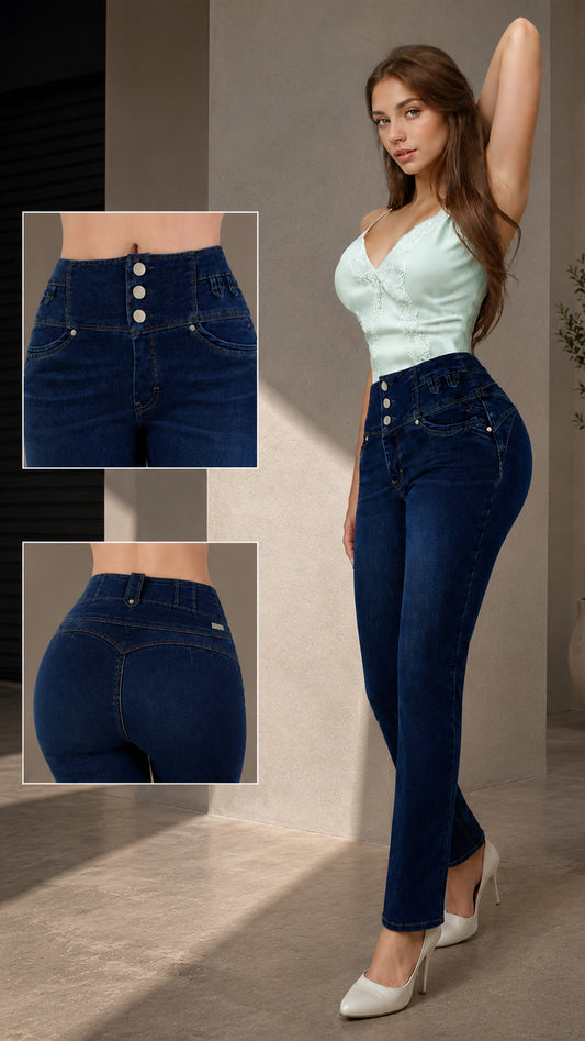 Jeans Slim Oscuro