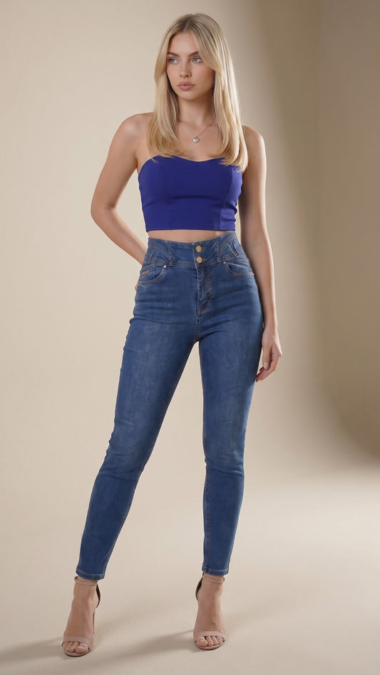 Jeans Slim Medio