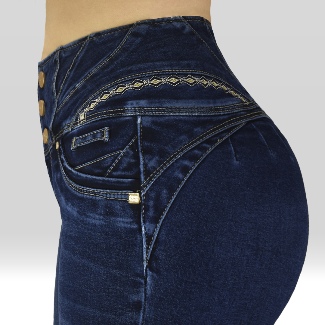 Jeans Skinny Oscuro